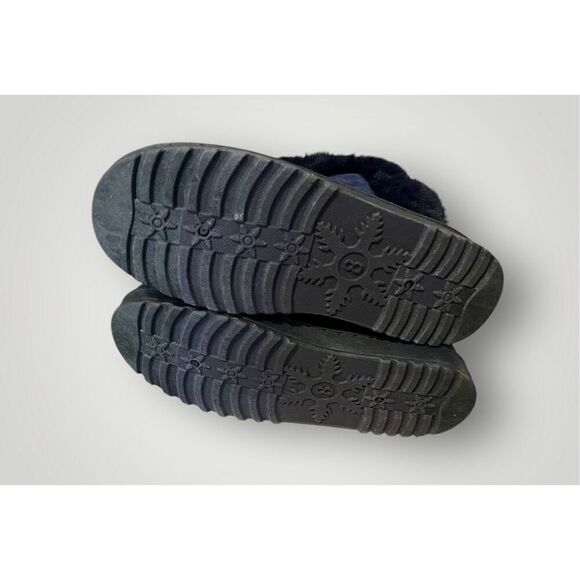 New with Box SO Women's Paulina Blue Faux Fur Winter Boot Size 8 - Picture 6 of 8